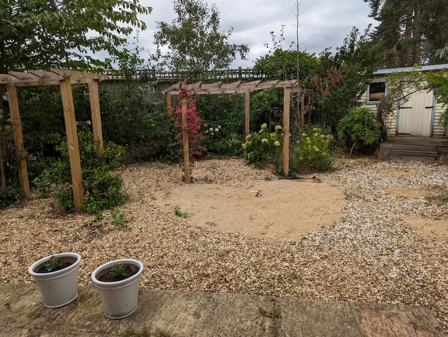 garden before 5
